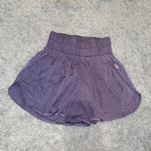 FP Movement: Free People Purple The Way Home Women’s Athletic Short